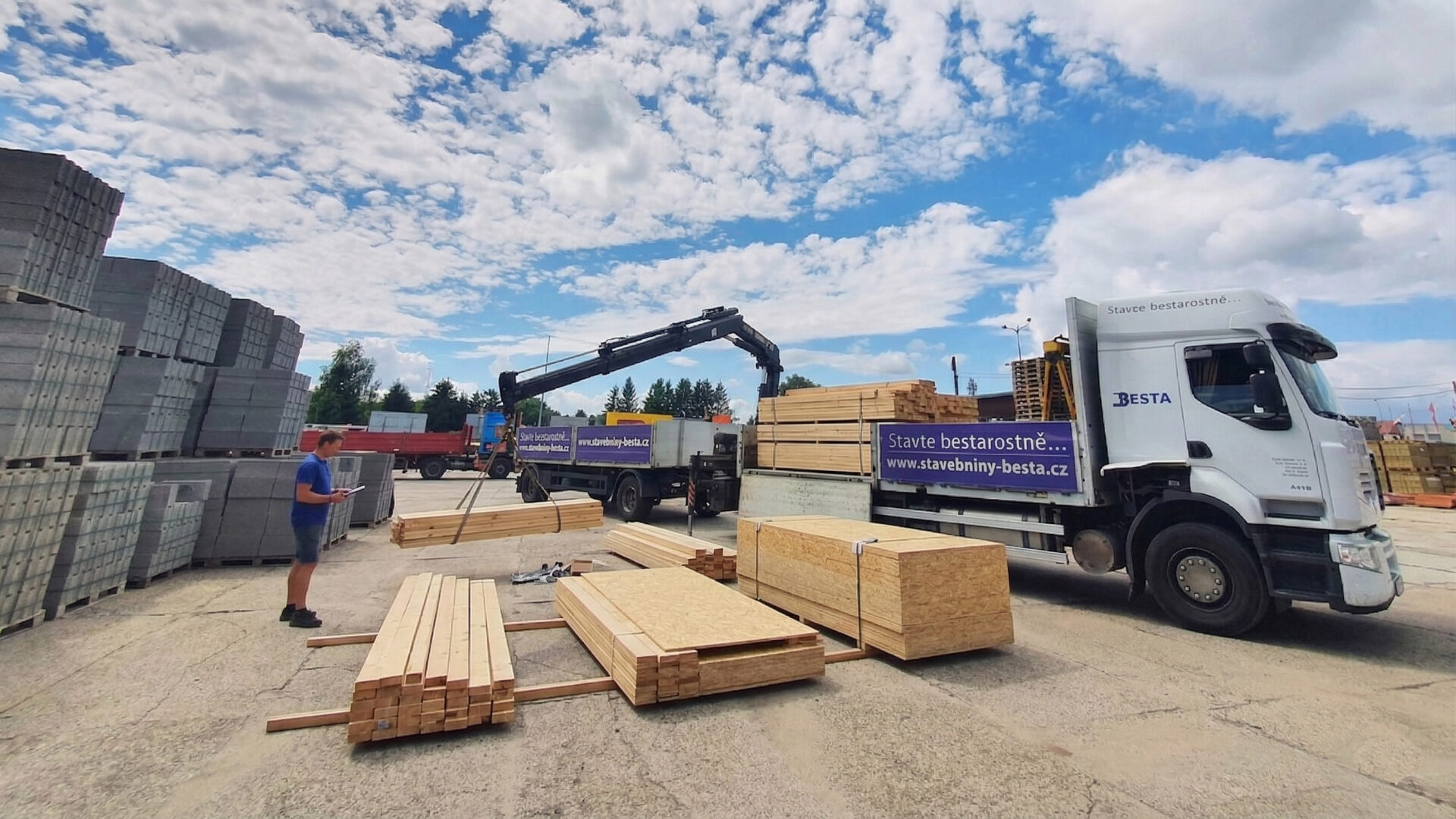 OSB desky a stavební řezivo BESTA stavebniny